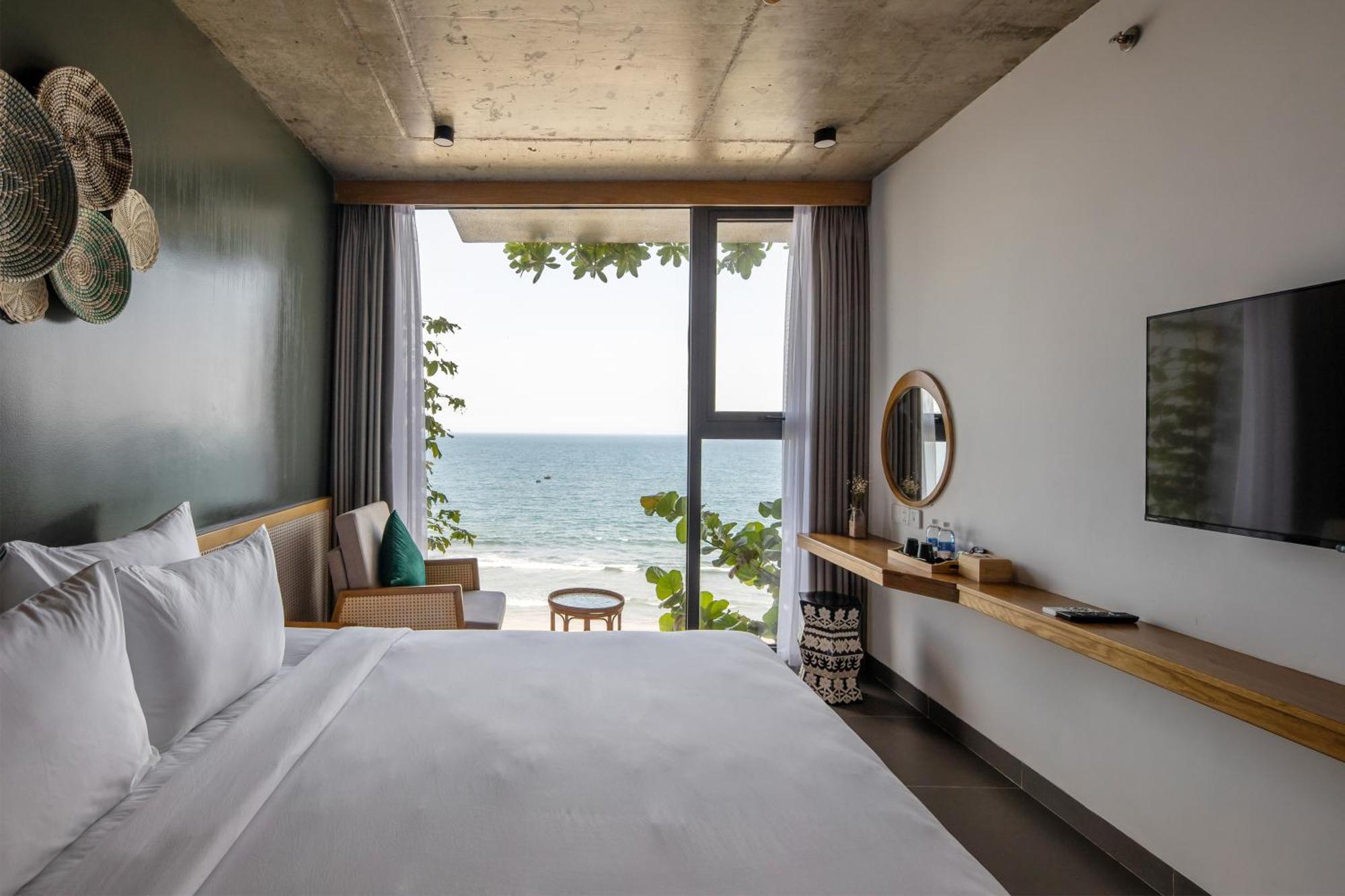 Leaf Beachfront Hotel Da Nang Exteriör bild